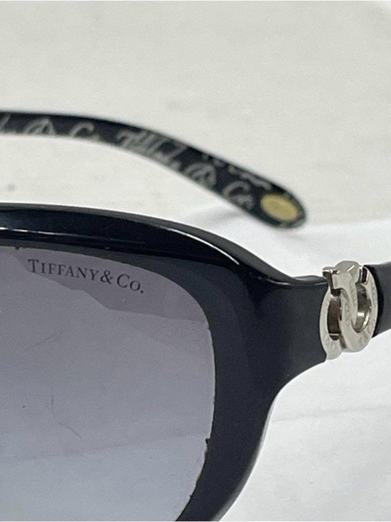 Tiffany & Co Black Cat Eye Sunglasses Authentic Designer Eyewear main image 5